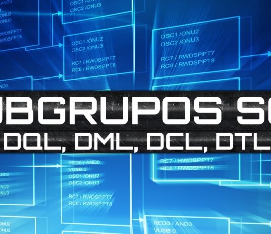 Subgrupos SQL: DDL, DQL, DML, DCL, DTL, TCL