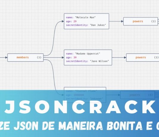 JSON Crack — Visualize JSON de forma bonita e gráfica