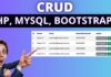 CRUD com PHP, MySQL & Bootstrap 5 (Create, Read, Update, Delete)