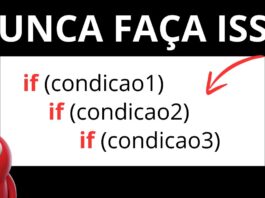 Não Use Ifs Aninhados. Use Guard clause / Early return